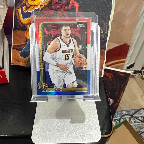 Topps Other - Topps Chrome 2025*26 Nikola Jokić Basketball Red/White/Blue - wow wow
